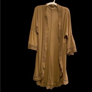 Elegant gold color Women's cover up